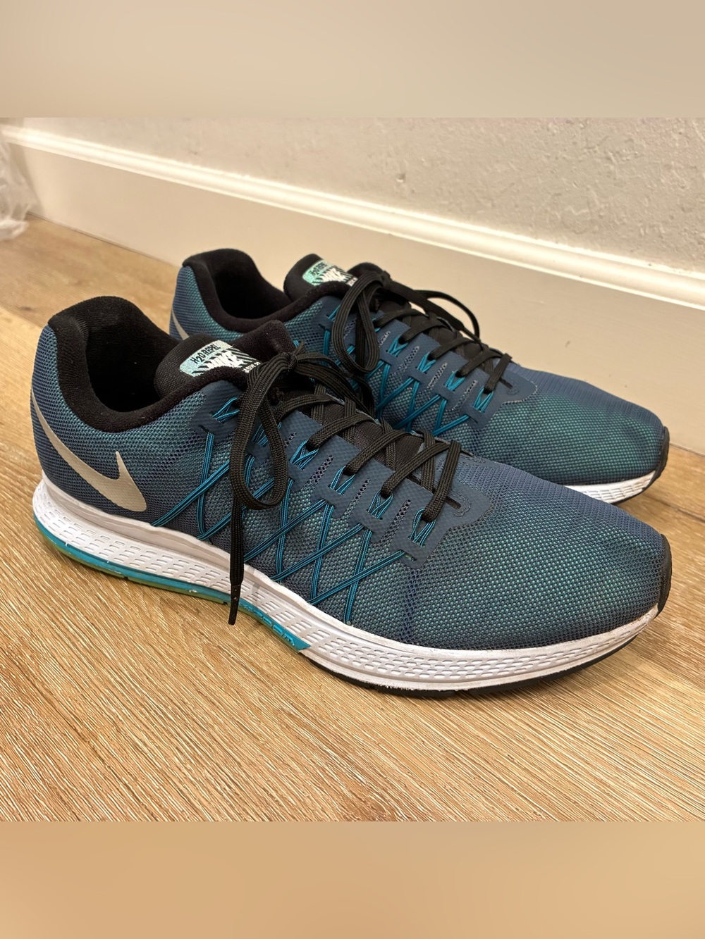Nike Air Zoom Pegasus 32 Flash Running Shoes Squadron Blue Mens’s US 11 EU 45